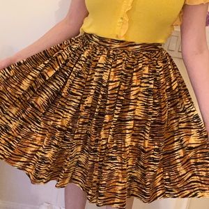 Vixen by Michelle Pitt Tiger Print Skirt